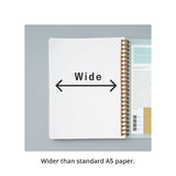 Notebook - KOKUYO Sooofa Soft Ring Notebook A5 - 4mm Grid - Gray