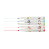 Zebra "Coco and Wondrous Gang" Mild Liner Pen - 5 Color Set