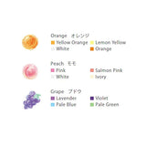 AOZORA Dot Fruit Multi-color Crayon Stick - Set of 6 Colors