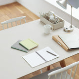 Notebook - KOKUYO Sooofa Soft Ring Notebook A5 - 4mm Grid - Light Blue