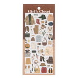 MIND WAVE Stickers - Girl's Closet Brown