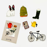 Greeting Life Stickers - Good Life Illustrated by Yusuke Yonezu