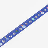 Washi Tape - 15mm - Christmas Snow Ornament