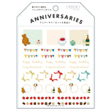 Stickers - ANNIVERSARIES Agenda Stickers Happy Birthday Illustrated by Yusuke Yonezu