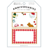 Label Stickers - ANNIVERSARIES Label Stickers Cake