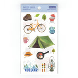 Pine Book Decoration Sticker - Camp and Travel