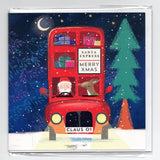 Christmas Card - Santa Message Card Reindeer