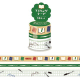 MIND WAVE Washi Tape - Assorted - Study