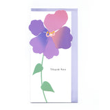 Greeting Card - Flower Thank You