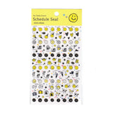 Stickers - Smiling Face Schedule Seal for Daily Events