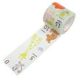 Washi Tape - 42mm - Wide Tape Animals Illustrated by Shinzi Katoh