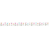 Washi Tape - 15mm - Flowers Illustrated by Shinzi Katoh