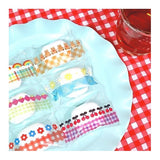 Washi Tape - 15mm - POPPIE Clear Tape Retro Orange