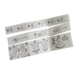 Seal Do Printing Washi Tape with Clips - Ballerine Illustrated by Shinzi Katoh