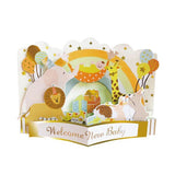 Baby Card - Welcome New Baby Pop-up Card