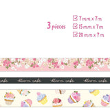 MIND WAVE Washi Tape - Assorted - Flower Cafe