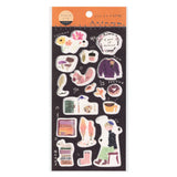 Kamiiso Sansyo Stickers - Autumn Illustrated by Miki Tamura