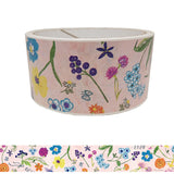 Seal Do Printing Washi Tape - 45mm - Flowers Illustrated by Shinzi Katoh