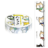World Craft Washi Tape - 15mm - Shiba Dog
