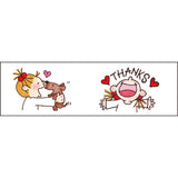 Washi Tape - 15mm - [Coco and Wondrous Gang] Clear Tape