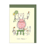 Greeting Card - Let's Bake