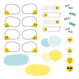 Greeting Life Flake Stickers - Face