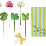 Group Greeting Card - Clover Bouquet