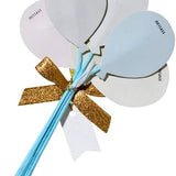 Goup Greeting Card - Balloon Bouquet Mono Tone