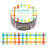 Washi Tape - 15mm - POPPIE Clear Tape Retro