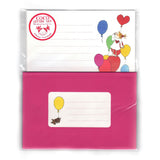 "Coco and Wondrous Gang" Letter Set Balloon Pink