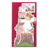 Birthday Card - "Coco and Wondrous Gang" Tower Cake