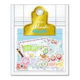 MIND WAVE Flake Stickers - Ink Illust Sticker Travel