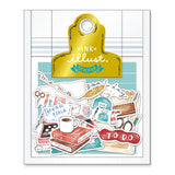 MIND WAVE Flake Stickers - Ink Illust Sticker Stationery