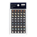 Stickers - Planner Sticker Weather Black
