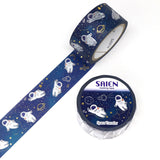 Kamiiso Sansyo Washi Tape - 20mm - SAIEN Space Traveler