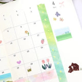 Kamiiso Sansyo Stickers - Anniversary Illustrated by Miki Tamura