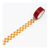 Washi Tape - 15mm - POPPIE Clear Tape Retro Orange