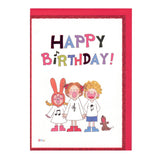 Birthday Card - "Coco and Wondrous Gang" Singing