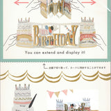 Birthday Card - Birthday Cake Sign Board Card