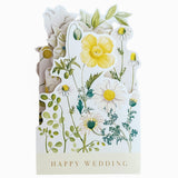 Wedding Card - Garden Standing Card