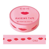 Greeting Life CHIC Washi Tape - 15mm - Lips