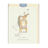 Greeting Card - The Fight of the Bumble Bee