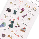 Kamiiso Sansyo Stickers - Anniversary Illustrated by Miki Tamura