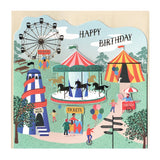 Birthday Card - Amusement Park
