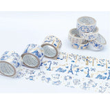 Seal Do Printing Washi Tape - 15mm - King and Queen Illustrated by Shinzi Katoh