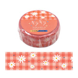 World Craft Washi Tape - 15mm - White Daisy