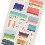 Kamiiso Sansyo Stickers - Memories Illustrated by Miki Tamura