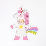 "Coco and Wondrous Gang" Letter Set Unicorn