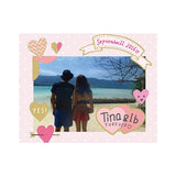 Greeting Life Flake Stickers - Heart