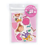 "Coco and Wondrous Gang" Sticker Pack - Pink Hurray